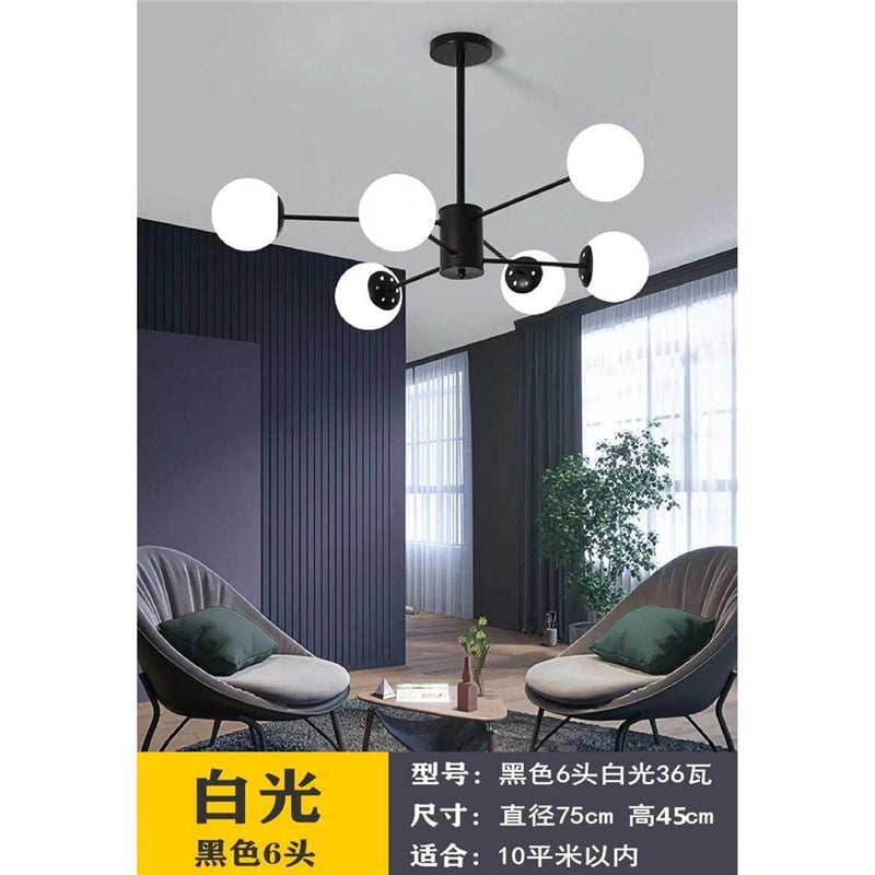 Nordic led pendant light - modern minimalist style for living room,  new arrival, bedroom main light, gold magic bean lamp