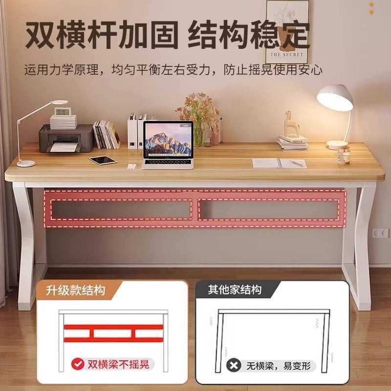 Computer desk double study table desktop office desk simple student home bedroom minimalist writing desk