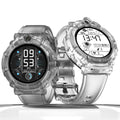 Transparent round children's phone watch, waterproof, large screen, full network, wifi positioning, downloadable, can be disabled, can be paid