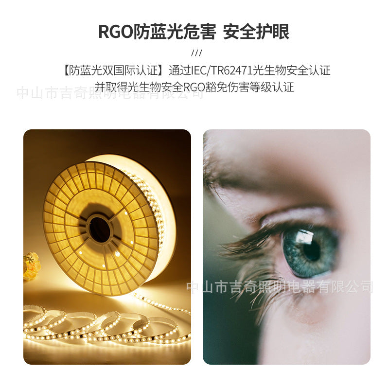 High pressure light strip linear light box special for signboard with adhesive self-adhesive home improvement embedded lighting cob linear light strip