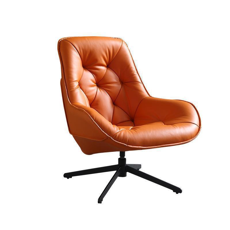 Luxury scandinavian swivel chair - perfect for balconies, living rooms, bedrooms, gaming, indoor & outdoor relaxation - lazy sofa with rotating reclining function
