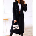 fall/winter new collection: independent e-commerce, us & european, tiktok-driven, cross-border trade women's double-breasted wool coat