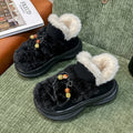 plus sizethick solefashion sports cotton boots for women  winternew arrivalfleece-linedthickenedfashionthick soleincrease
