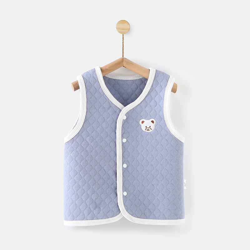 Baby vest - spring/autumn outerwear, newborn romper, autumn/winter vest, unisex kids' waistcoat, infant and toddler waistcoat