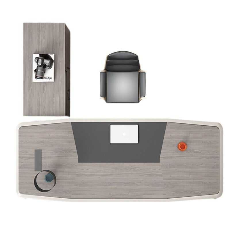 Boss table President table and chair combination simple high-end atmosphere manager office desk chair supervisor