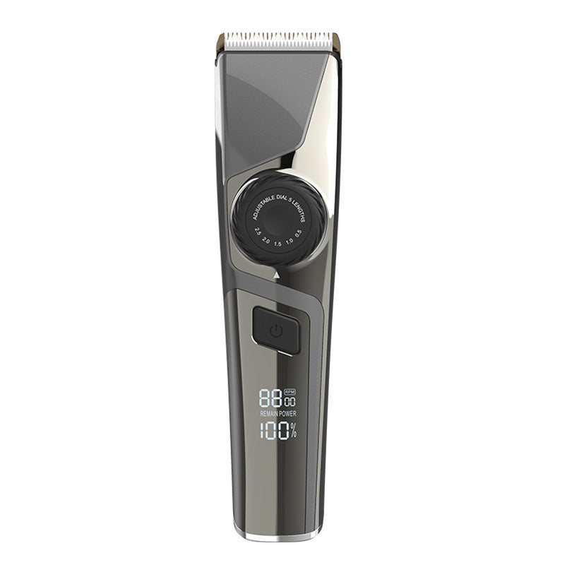 Five-speed adjustable professional electric hairdressing electric clipper fast charging full body washable hair clipper wholesale cross-border