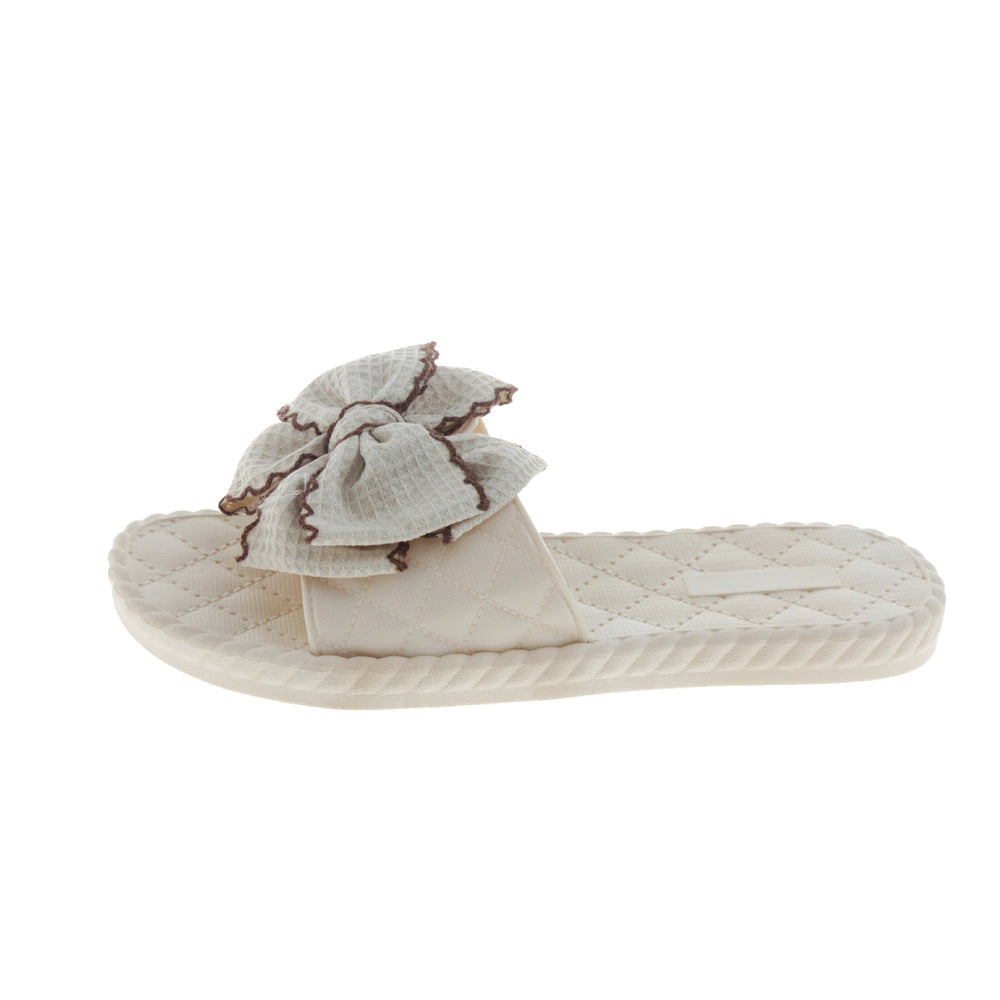 High-style, eye-catching bow-adorned sandals – perfect for summer, versatile for any casual look, and featuring a slip-resistant design ideal for the beach