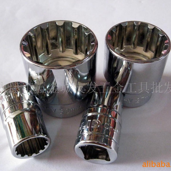 Wholesale Solender 1/2 Multifunctional 12 Angle Plum Sleeve 50BV30 Material Chrome Vanadium Steel Sleeve Wrench Tool