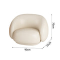 New arrival creative leather sofa combination coffee table yuanbao bread sofa business club reception negotiation sofa