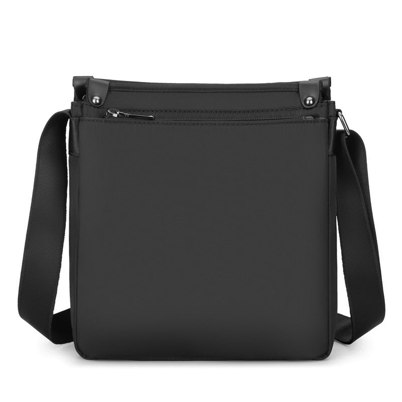 New men's fashion trend casual waterproof bag large capacity high value business trip shoulder bag messenger bag