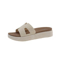 Women's slippers - new summer 2025 collection: fashionable indoor/outdoor platform sandals for women, thick sole, height increasing, platform, beach & pool slides