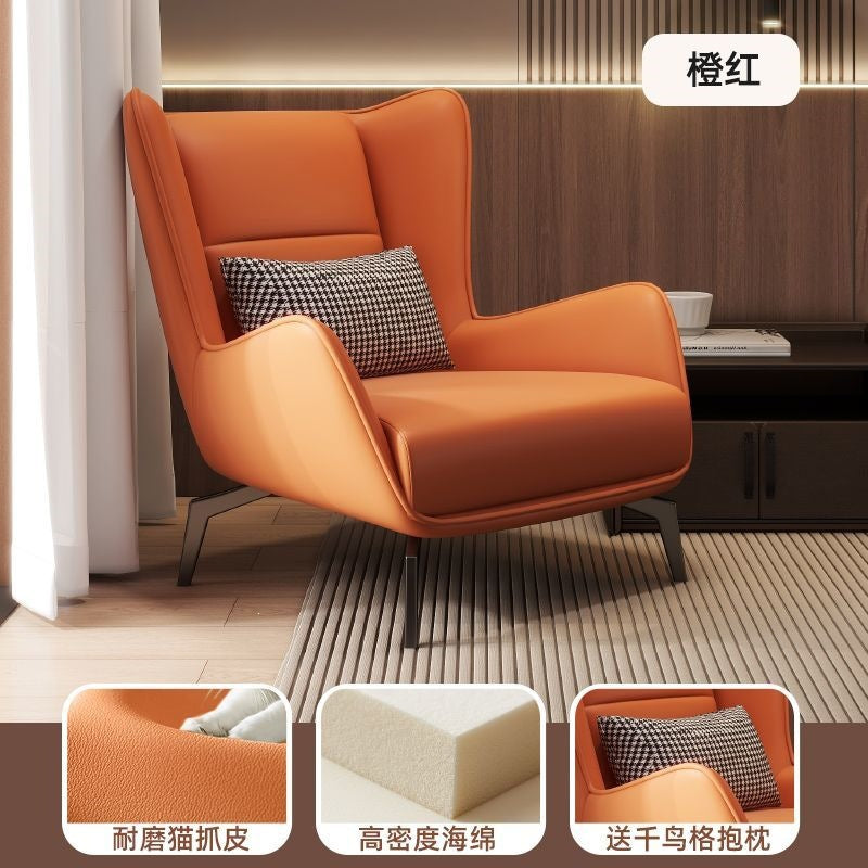 Bedroom modern single chair casual living room reclining single sofa accessible luxury lazy balcony designer for home sofa