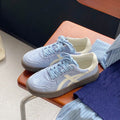 Thick sole german training shoes for women ins trendy 2025autumnew arrival soft bottom sports casual forrest gump shoes retroeasiest for match sneakers