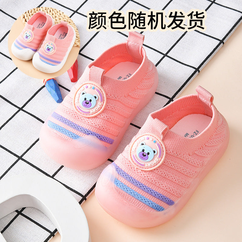 Yidian baby cloth sandals women's summer infant shoes new arrival toddler shoes one year old men's soft bottom