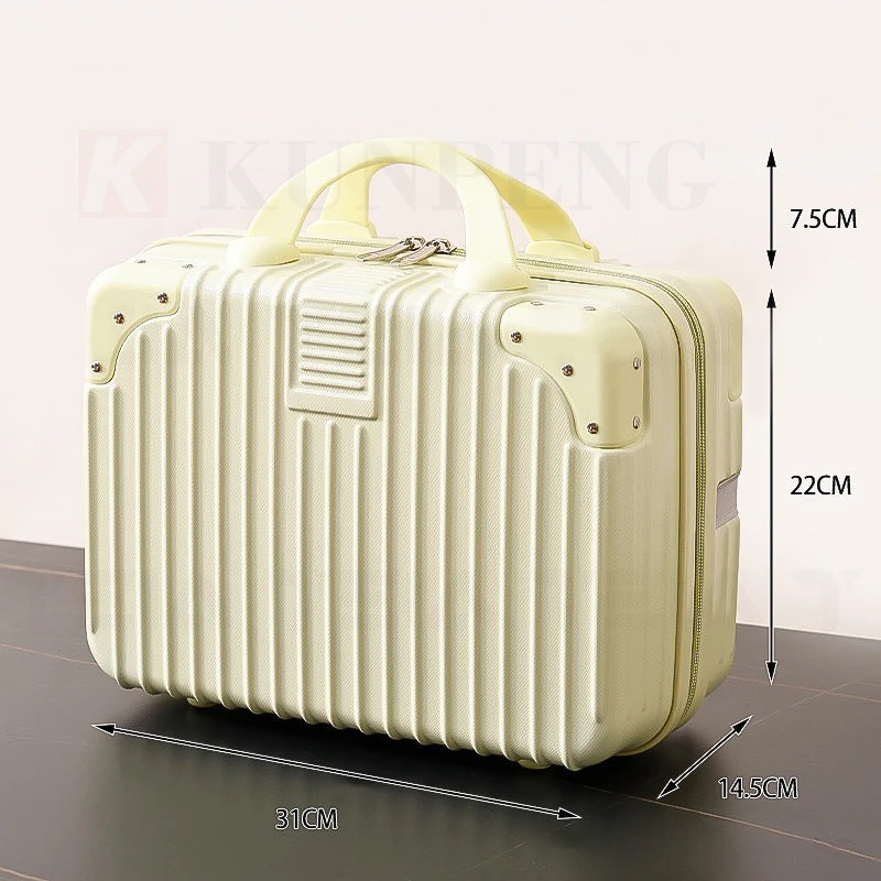 Household luggage storage box, special cosmetic case for makeup artist, storage area, portable going out large-capacity cosmetic bag