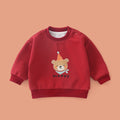 Baby sweatshirt boys and girls autumn clothes long sleeves children's spring autumkids round neck baby style tops bottom shirt
