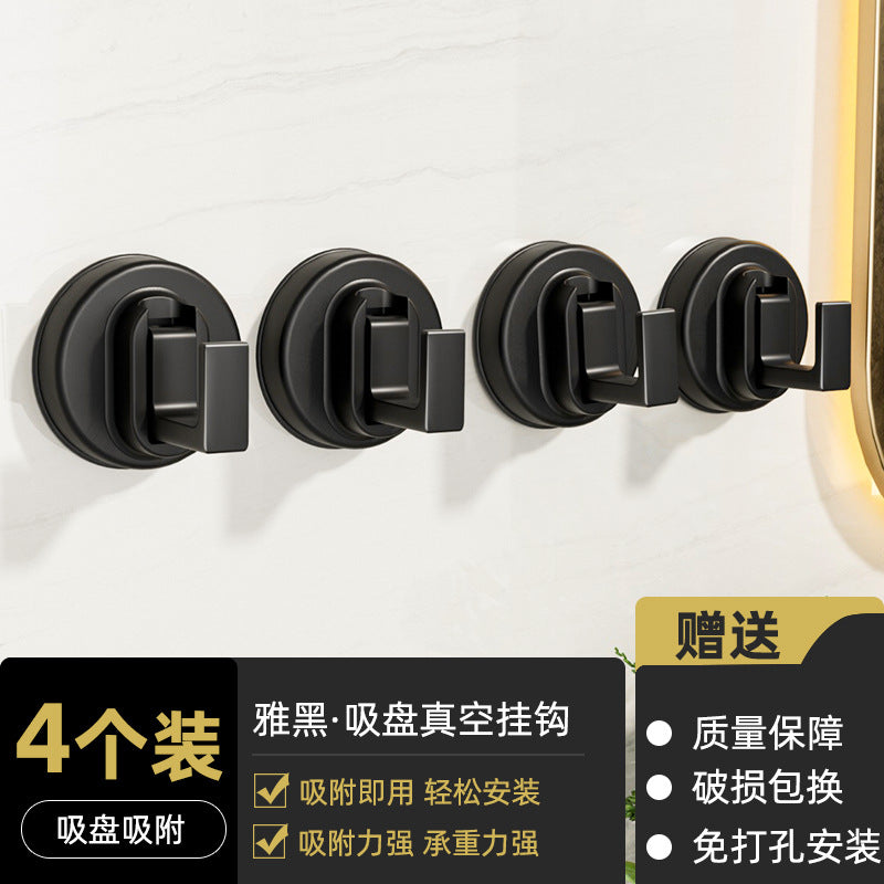 Suction cup hook, strong vacuum, no punching, wall, bathroom, kitchen, door, weighing, traceless bathroom towel hook