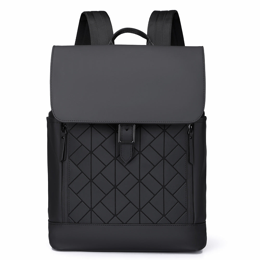 Cross-border  trend casual backpack new diamond laser student schoolbag men's commuter hand carry computer bag