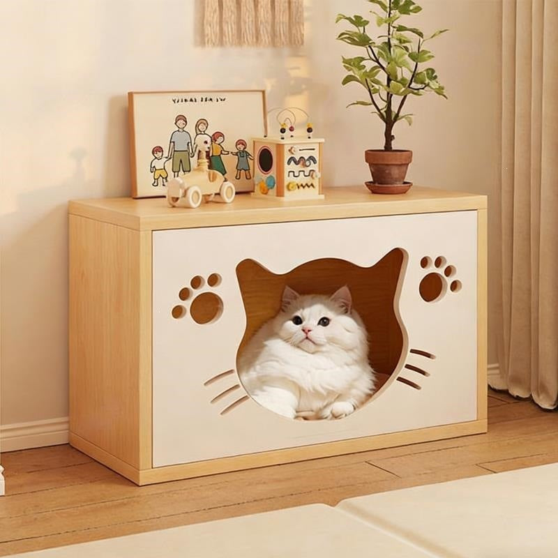 new arrival cat bedside table cat house casual cat nest neutralall year round bedside cabinet bedroom storage cabinet