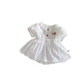 Summer sweetheart outfit: baby romper dress set - adorable summer style for your little girl