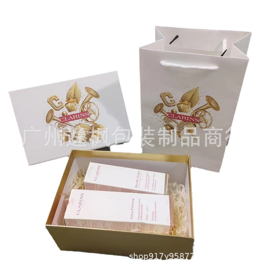 Clarins Skincare Set Gift Bag Packaging Tote Bag Gift Shopping Bag Gift Bag Gift Box