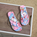 New summer beach flip-flops for women - stylish, versatile, non-slip, soft sole, cartoon thong sandals