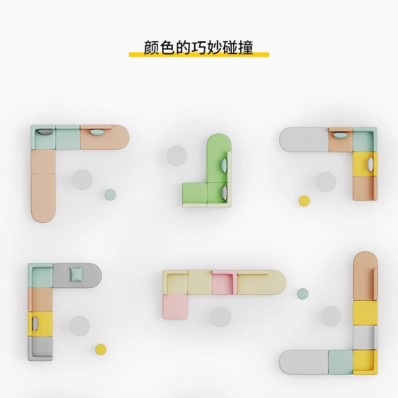 Shengli office early education training institution reception front desk negotiation office reception corner waiting area sofa
