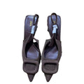 Zaexport2024 summer new arrival women's shoes, square buckle buckle, pointed toe, thick heel, high heel sandals, toe cap