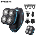 8w cross-border electric shaver floating four-head bald hairdressing full body water-based rechargeable razor shaving artifact