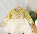 Girls' dress - spring/autumn new arrivals  - korean style, cute & sweet, baby girl adorable bear bow princess dress