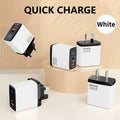 65w digital display charger, a+c multi-port fast charging adapter, eu/us/india plug, gallium nitride (gan) charger