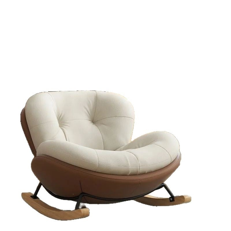 Snail chair medieval style rocking chair lounge chair for home living room lazy sofa chair adult balcony single rest