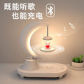 Bluetooth speaker led bedside romantic colorful atmosphere night light wireless charging creative birthday gift for girls