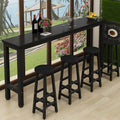 Casualfor homedining table milk tea shop table and chair combination bar chair wall bar table narrow table bench table high table