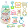 Cross-border export South East Asia rattle set, bottle baby toothpaste newborn toy 0-1 year old puzzle soothing