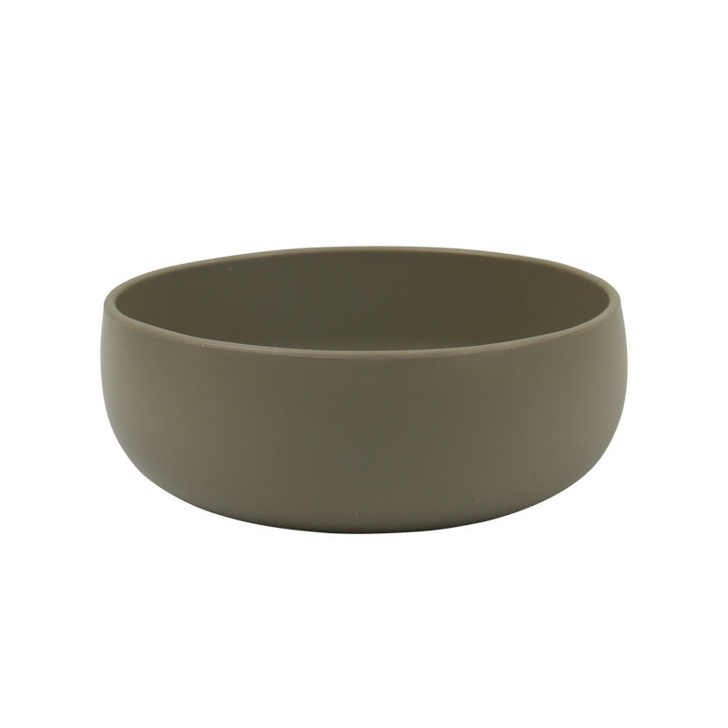 Factory new baby silicone stainless steel tableware set creative product 304 stainless steel children's silicone tableware bowl