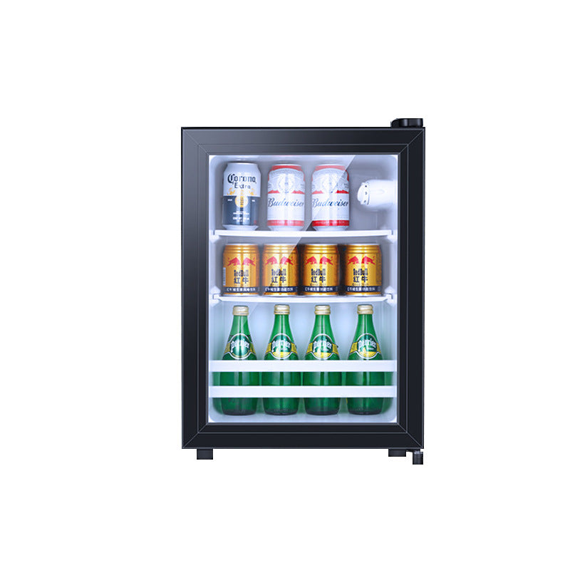 Chigo ice bar for home tea preservation red wine beverage refrigerator transparent door small refrigerator hotel small refrigerator