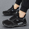 Summernew arrivalmencut out mesh breathable running shoes non-slipabrasion resistant soft bottom lightweight easiest for match daily casual shoes