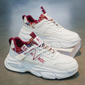 Men's shoes 2026 new spring breathable trendy sneakers height increasing dad shoes men's hot selling casual sports shoes student shoes