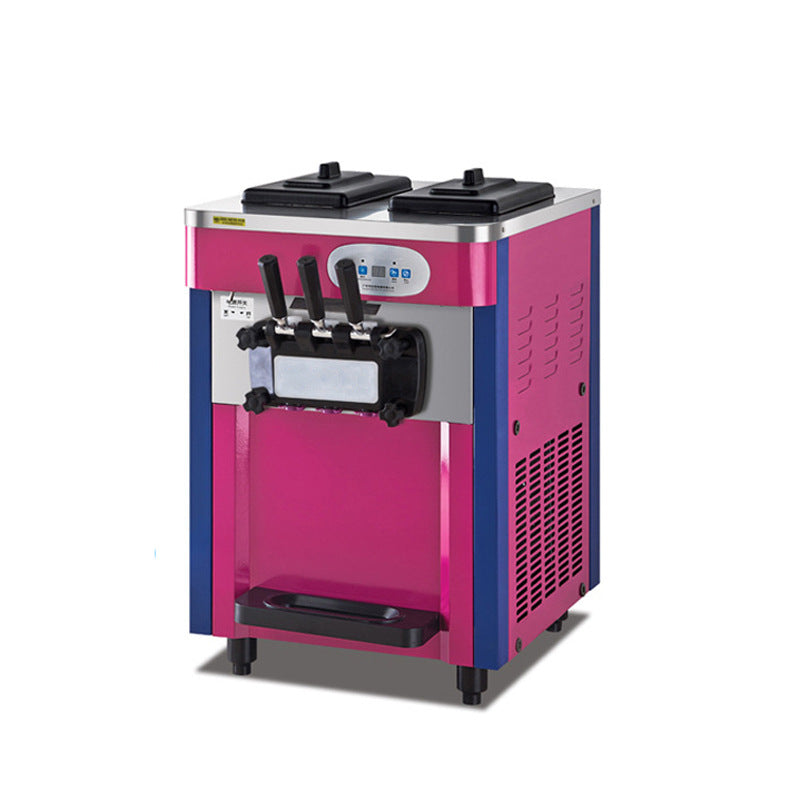 Commercial ice cream machine - fully automatic small cone maker - countertop/stand-up ice cream machine - tabletop soft serve ice cream machine