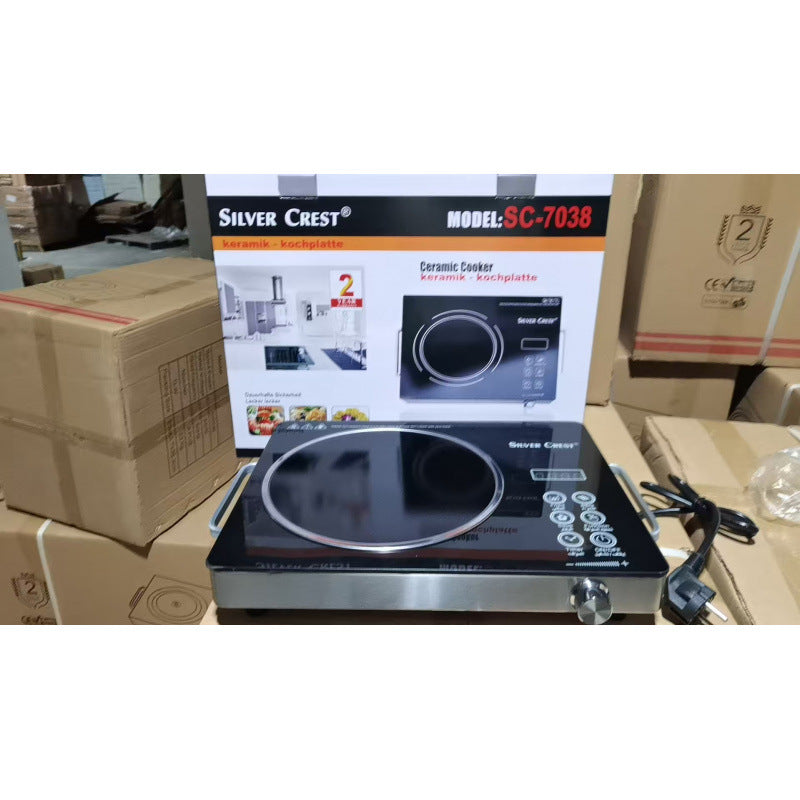 Wholesale high-power electric ceramic cooktops/induction cookers for cross-border e-commerce: multifunctional smart stir-fry infrared stoves for home use