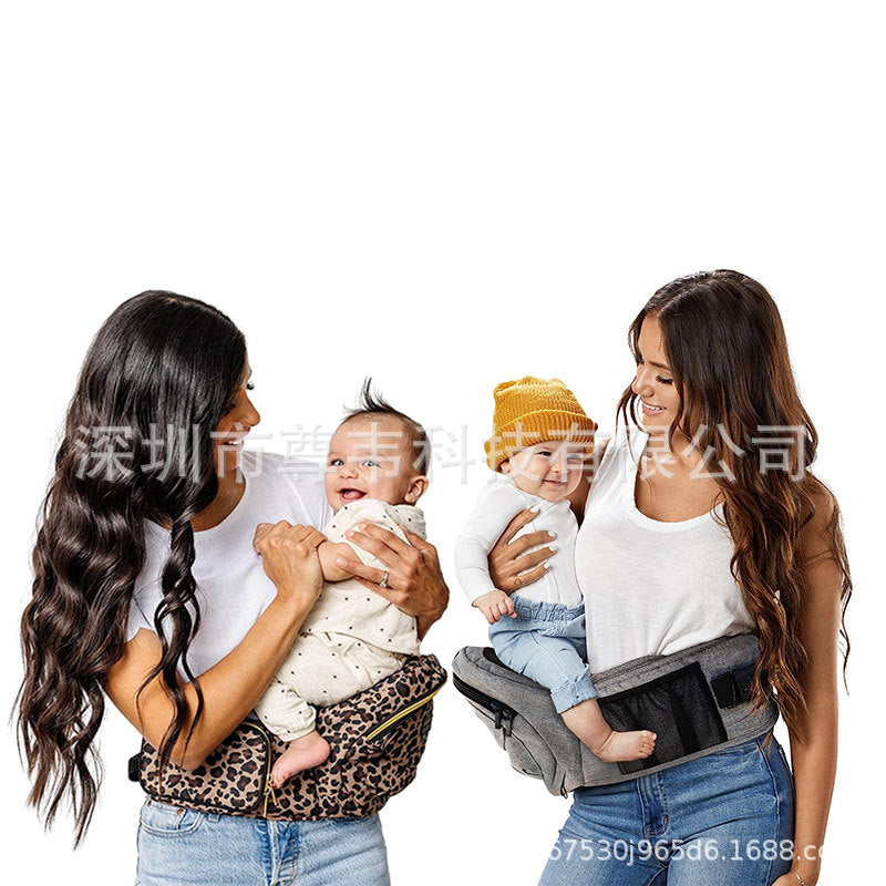 Waist stool baby all year round multi-functional front and rear carrier baby front-holding outdoor stool baby-holding handy gadget seat