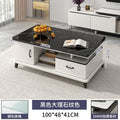 100cm-black marble + drawer + locker + glass