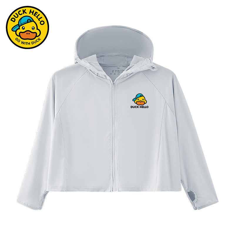 Summer clothing for men and women, sun protection clothing, summer collection,  new styles, children's uv protection outerwear, baby ice silk breathable tops