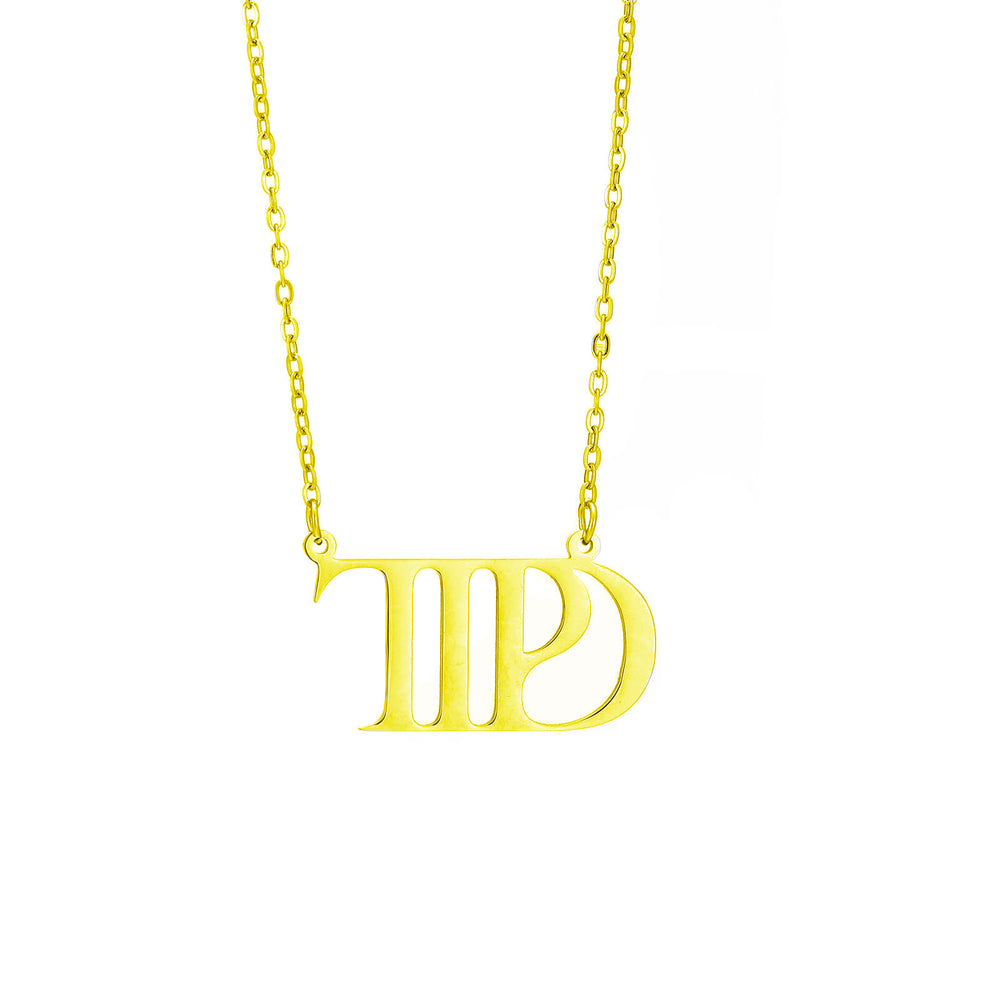 European and american cross-border hot-selling ttpd necklace taylor album film record earrings chasing star idol taylor stylish jewelry