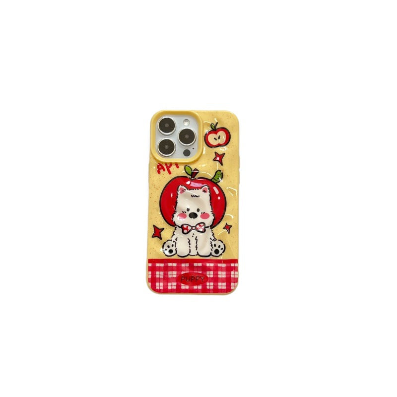 Apple meteorite shell suitable for iphone17promax mobile phone case 16 meteorite pattern protective cover 17pm mobile phone case