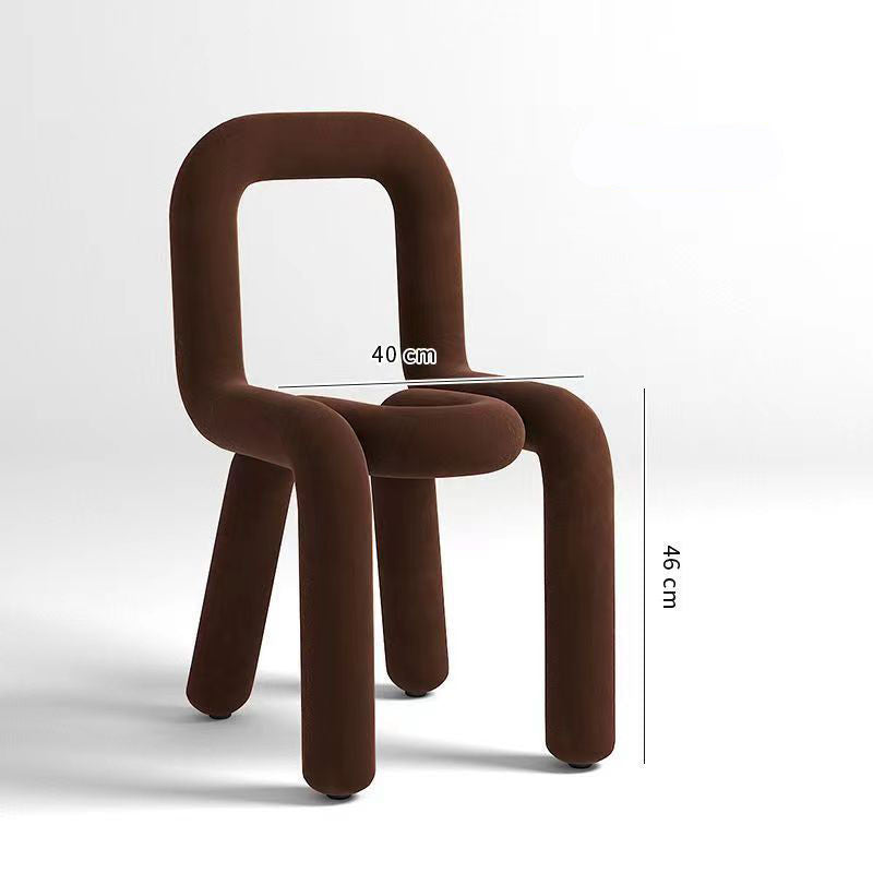 Bedroom chair scandinavianins designer simple creative popular makeup stool casualstylish special-shaped dining chair