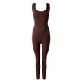 Yoga wear fitness one-piece fitness wear backless hip lift slimming look pants women's sports body training air wholesale