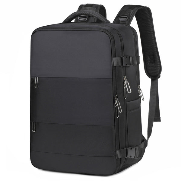 Cross-border travel bags, backpacks, large-capacity men's and women's business commuting leisure multi-compartment school bags, shoe warehouses, computer bags