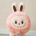 Labubu music pulley stool universal wheel small stool tie-dyestuffed toy stool cute home small stool 2026